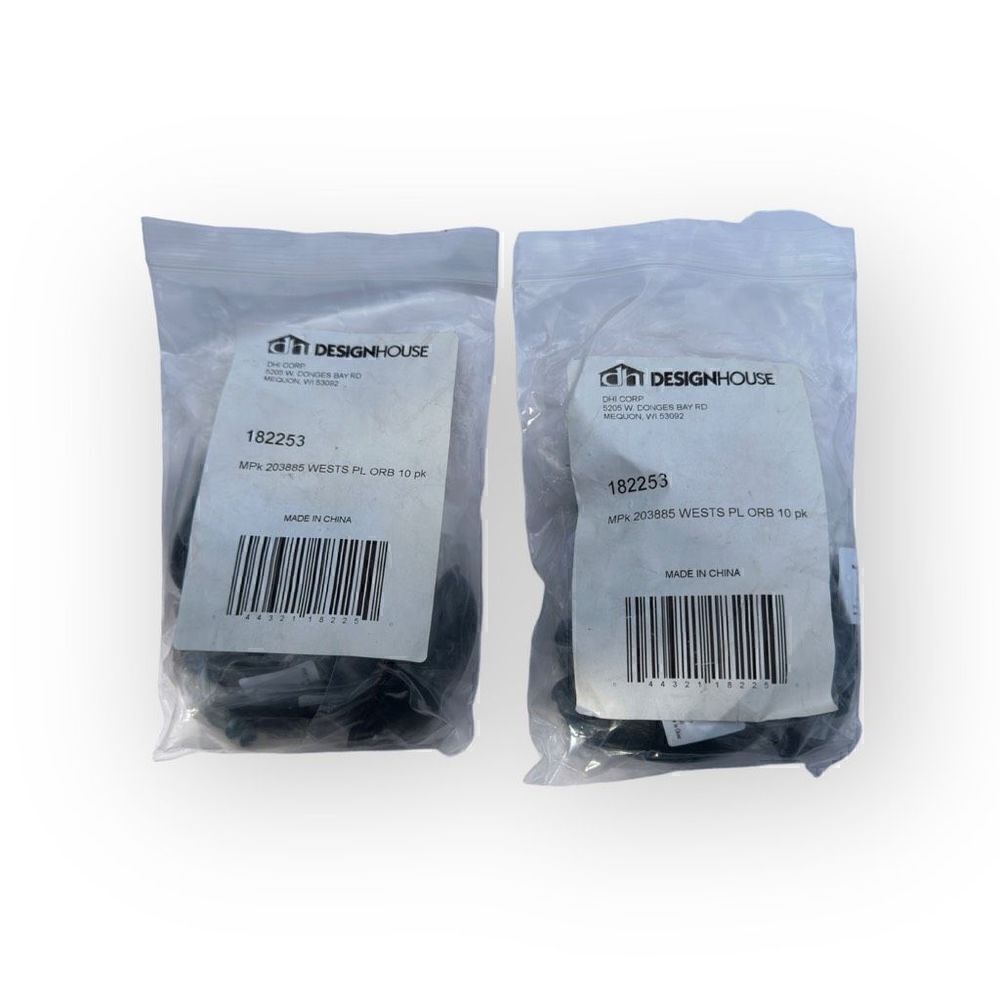 20 New in Package Design House West Side Cup Pull Oil-Rubbed Bronze 3-inch